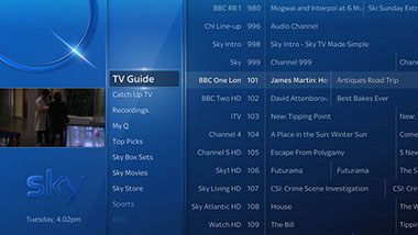 sky Q installation Kintbury